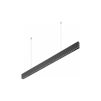GTV ZÁVĚSNÉ LED SVÍTIDLO VILANA 42 W (30 W+12 W), 4000 K, RA>80, 220–240 V AC, 48/120°, UGR<19, 120 cm, ČERNÉ