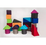 Molitanová stavebnice Moliplay Colors 26 dílů 100% PES Velikost XXL (Stavebnice velikost XXL)