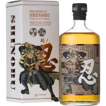 Whisky Shinobu Pure Malt Whisky Mizunara Oak Finish 43 % 0,7 l 