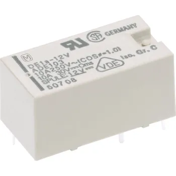 Cívka Panasonic DE1A1B12, DE1A1B12 relé do DPS, monostabilní, 1 cívka, 230 V/DC, 440 V/AC, 8 A, 1 ks
