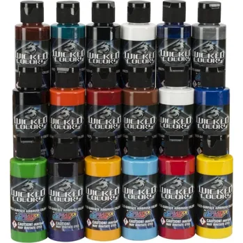 Speciální výtvarná barva Wicked airbrushové barvy 60 ml, W062 Detail Cerulean Blue