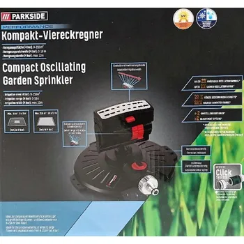 Zavlažovač PARKSIDE PERFORMANCE Čtvercový zavlažovač kompaktní 404283