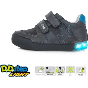 Dětská treková obuv D.D.Step D.D. step chlapecká obuv S068-388BM Barva: šedá, Velikost: 33