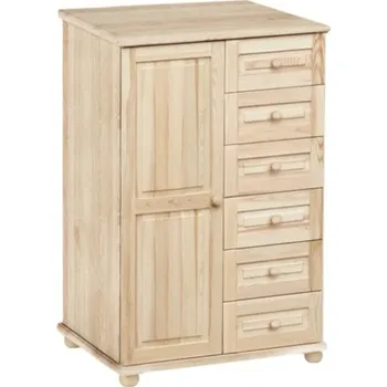 Komoda Dřevěná komoda z masivu borovice Komoda 18 Jandr
