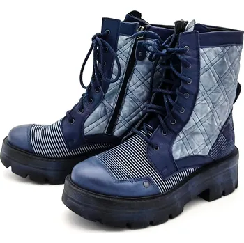 Dámské lodičky Dámská kotníková obuv 05634-17 MACIEJKA modrá Barva: Modrá, Velikost: 37