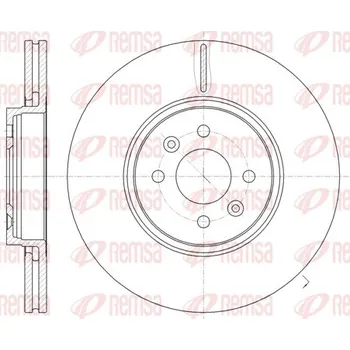 Brzdový kotouč Brzdový kotouč REMSA 61049.10