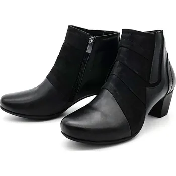 Dámská zimní obuv Dámská kotníková obuv 170-1726 Klop černá Barva: černá, Velikost: 41