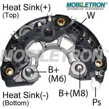 Alternátor Usměrňovač, generátor, , MOBILETRON, RB-161H