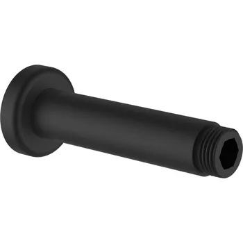 Laufen sprchové rameno stropní 100 mm, s kruhovou rozetou, PVD titan černá matná HF960098428001