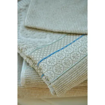 Ručník Pip studio ručník Soft Zellige 70x140, khaki