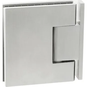 pant JNF - IN.05.303 Pružinový pant na skleněné tabule se zastavením (sklo - stěna) BN - Broušená nerez