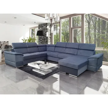 Sedací souprava Eoshop Rohová sedací souprava Osaka B2R2FOTT do U - lux 20 (barva potahu) - pravá