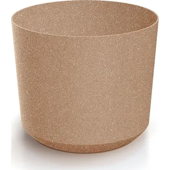 Květináč Prosperplast Květináč TUBO ECO WOOD 23,9 cm - barva: naturo ECO