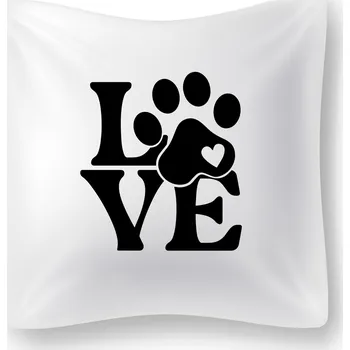Dekorativní polštářek Polštářek - Love packa