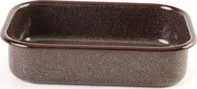 Olymp Smaltovaný pekáč 17,5 cm hnědý granit