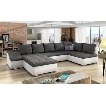 Obývací pokoj ImportWorld Rohová rozkládací sedací souprava Vanogio - Berlin 02 / Soft 17 (barva potahu) - levá