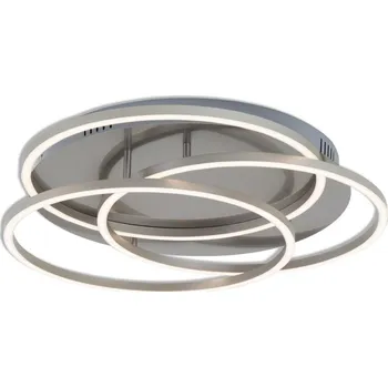 BRILONER LED stropní svítidlo, pr. 52,5 cm, 56 W, matný nikl BRI 3248-012