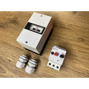 Ochrana 3f motoru ETI se skříní IP55 A: 2,5 - 4A