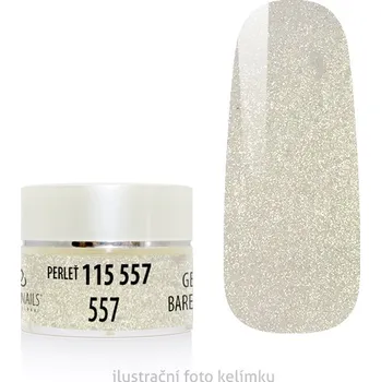 Umělé nehty UV/LED gel barevný - č.557 5g - zlatá perleť