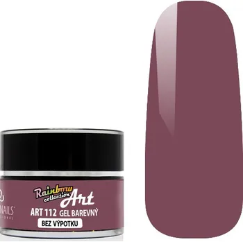 Umělé nehty UV/LED gel barevný Art - Hnědý 5g - bezvýpotkový