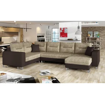 Obývací pokoj ImportWorld Rohová rozkládací sedací souprava Claude - Berlin 03 / Soft 66 (barva potahu) - pravá