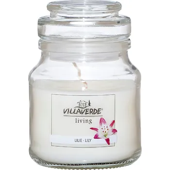 Svíčka Villaverde s víčkem - Lilie, 320g