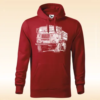 Dámská mikina Mikina - IFA W 50-LA Barva: Červená (07), Velikost: 3XL, Střih: Pánské