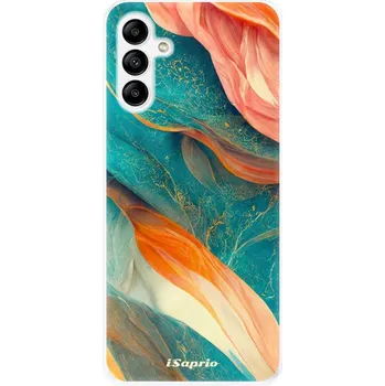 Pouzdro na mobilní telefon Odolné silikonové pouzdro iSaprio - Abstract Marble - Samsung Galaxy A04s