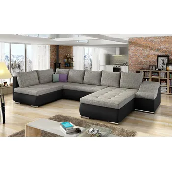 Obývací pokoj ImportWorld Rohová rozkládací sedací souprava Vanogio - Berlin 01 / Soft 11 (barva potahu) - pravá