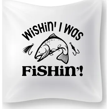 Dekorativní polštářek Polštářek - Rybaření