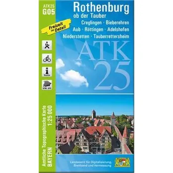 Rothenburg ob der Tauber 1:25 000