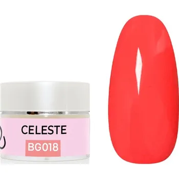 Umělé nehty UV/LED gel barevný - Celeste neon 5g