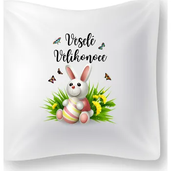 Dekorativní polštářek Polštářek - Veselé Velikonoce
