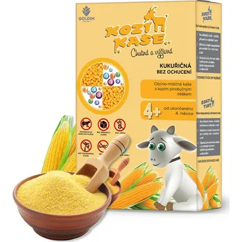 Dětská kaše Kozí kaše kukuřičná první příkrm od 4 měsíce