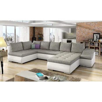 Obývací pokoj ImportWorld Rohová rozkládací sedací souprava Vanogio - Berlin 01 / Soft 17 (barva potahu) - pravá