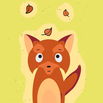 Malování podle čísel - Lištička Velikost: 50x50cm, Rámování: Pouze srolované plátno