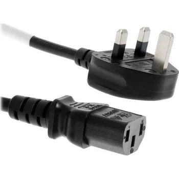 Napájecí kabel PremiumCord 230V UK černý, 2m