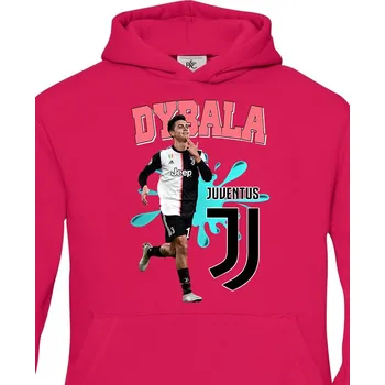 Chlapecké oblečení Dětská mikina Paulo Dybala, Barva Purpurová Bezvatriko.cz 2044