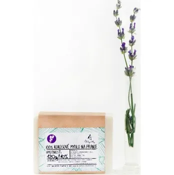 Mýdlo na praní 100% kokosové mýdlo na praní - pevné - levandule Alchymistky 1 kg