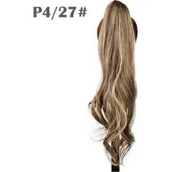 Vlasová regenerace Syntetický culík vlnité vlasy | 80 cm - P4-27