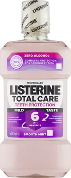 Ústní voda Listerine Total Care Teeth Protection Mild Taste 6v1 500 ml