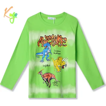 Chlapecké tričko - KUGO HC9306, zelinkavá Barva: Zelená, Velikost: 116