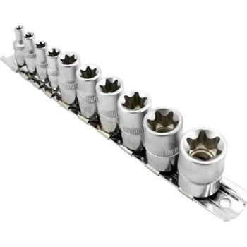 Gola sada Sada hlavic 1/4,3/8" (E4-E18) TRX E 10d+lišta