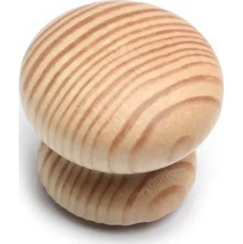 Nábytkové kování Úchytka knobka GA-DL-55 borovice, pr. 34 mm