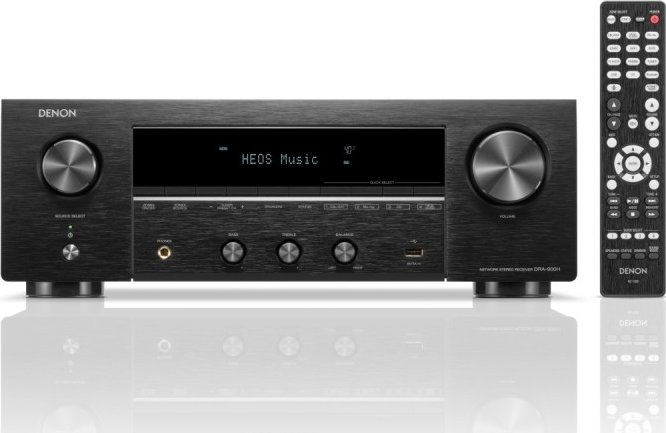 Denon DRA-900H — Síťový stereo receiver 145 W, HDMI 8K, HEOS, DAB+, DENON Černá