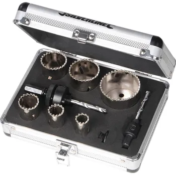 Příslušenství k nářadí Korunkové diamantové vrtáky 19 - 57 mm Silverline 868779