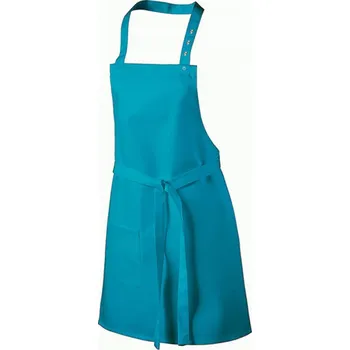 Kuchyňská zástěra Exner Dětská hobby zástěra jednoduchá na údržbu Barva: modrá tyrkysová, Velikost: 60 x 40 cm EX122