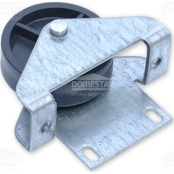 Pojezdové kolečko Kolečko rovné 4023, 50 x 26 x 69 mm