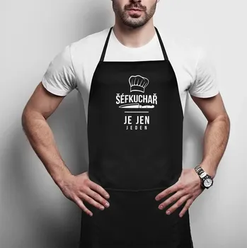 Žertovný předmět Šéfkuchař je jen jeden - zástěra