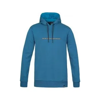 Pánská mikina Hannah SEYMORE HOODY dark denim L; Modrá mikina + DÁREK DLE VÝBĚRU!